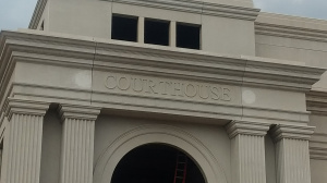 Pennington Courthouse closeup