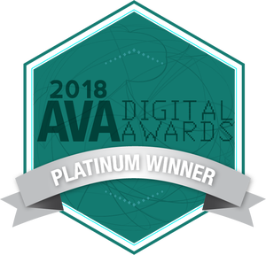 2018 AVA Digital Awards platinum winner