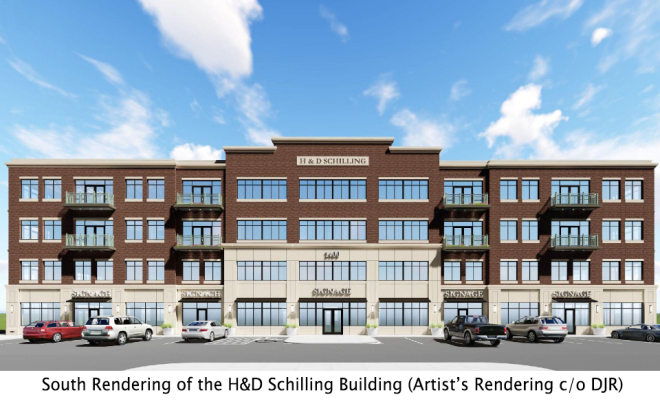 H&D Schilling Building rendering